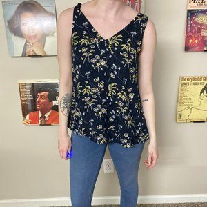 Loft Floral Swing Top